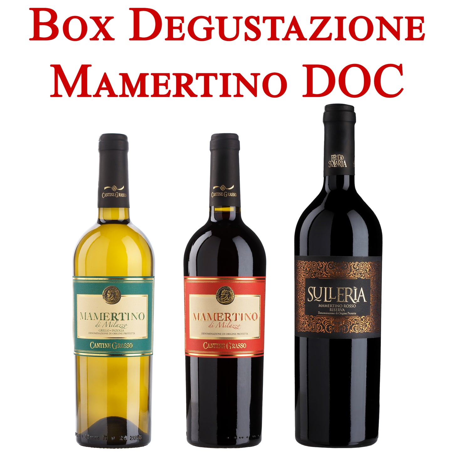 Box Degustazione Mamertino DOC