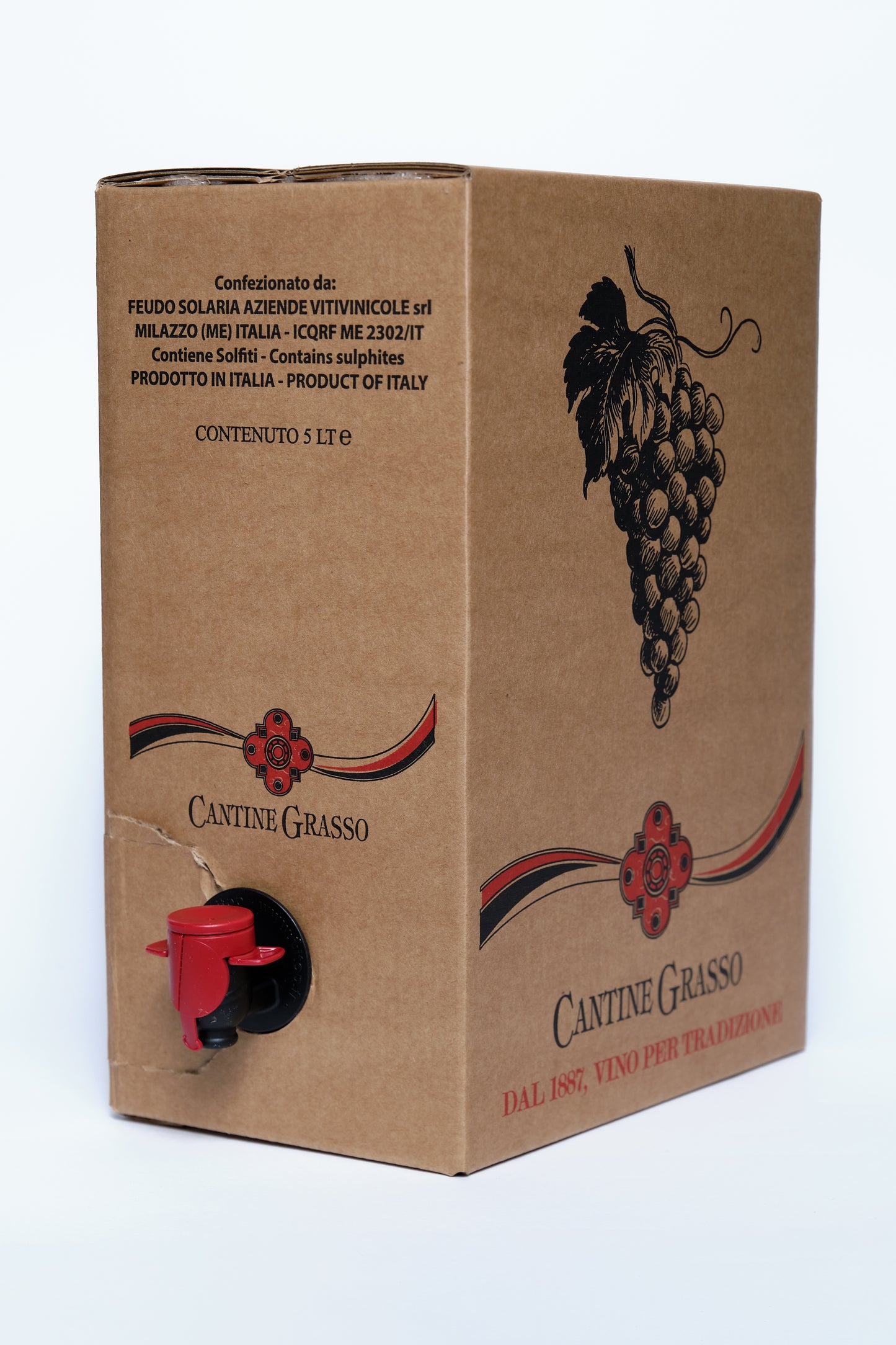 Bag in Box - 5 Liters - Nero D'Avola